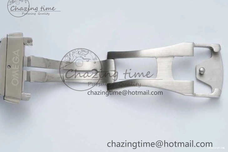 0706 TopPick Speedmaster Racing Master SS HKF Best Edition White Black Dial on Black Rubber Strap A 7813